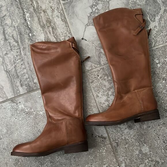 Free People Everly Equestrian Boots, Excellent, Size EU 38.5 - Picture 3 of 11